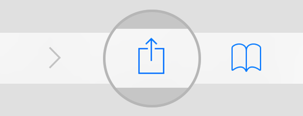 Safari Ana Ekrana Ekle